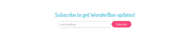 WonderBox Lead Capture Preview