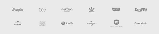 RetroFuzz Client Logo Grid Preview