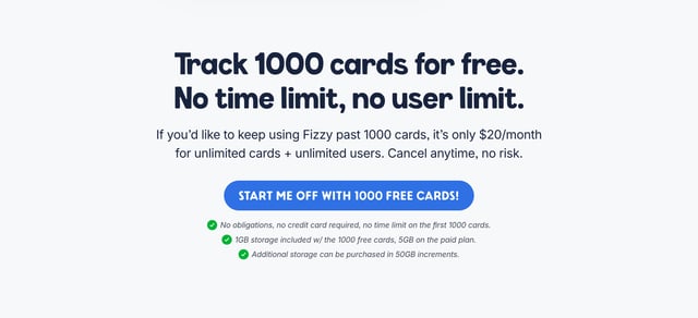 Fizzy Pricing Table Preview