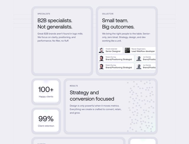 Jords & Co Bento Grid - Features Preview