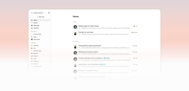 Cushion Screenshots Section