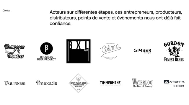 Bureau des Eaux & Boissons Client Logo Grid Preview