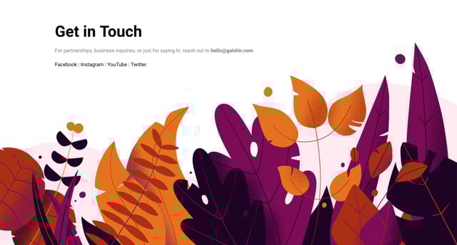 Gal Shir Big Footer Preview