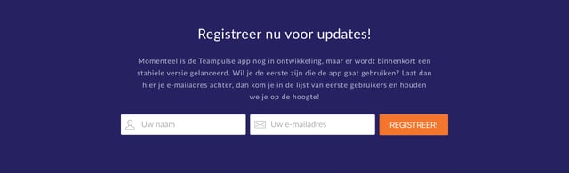 Teampulse Newsletter Section