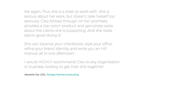 Raven&Co Testimonial Slider Preview