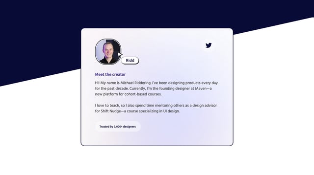 Figma Academy Biography Preview