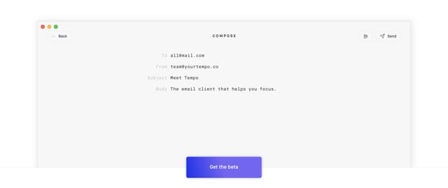 Tempo Screenshots Preview