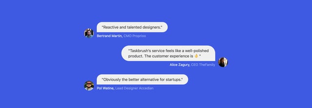 Taskbrush Testimonials Preview