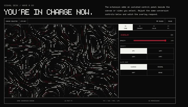 Textmode Overlay Product Mockup Preview