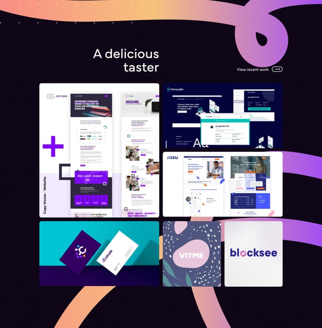 Hyperflow Bento Grid - Portfolio Preview