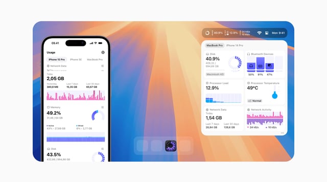 Usage Screenshots Section