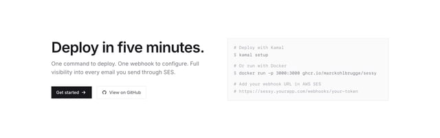 Sessy Call-To-Action Section