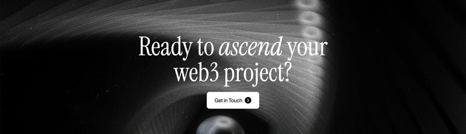 Call-To-Action Footer section on Ascend section design