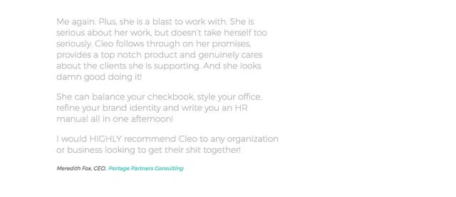 Raven&Co Testimonials Preview