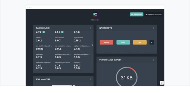 Webdash Screenshots Preview