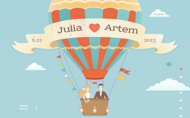 Artem and Julia are getting married Timeline Preview