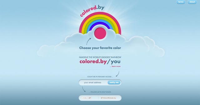Colored.by Lead Capture Preview