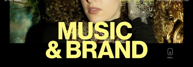 Female Talent Agency Scroll Hint Preview