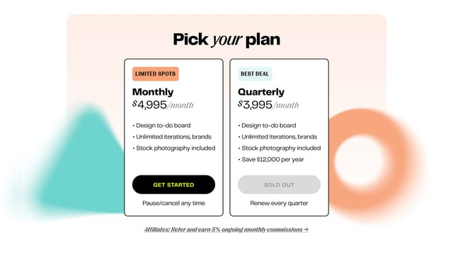 Ziko Studio Pricing Table Preview