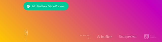 Zest Scroll Hint Section