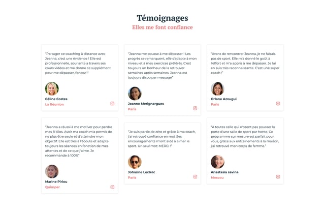 Jeanna Dufraisse Testimonials Preview