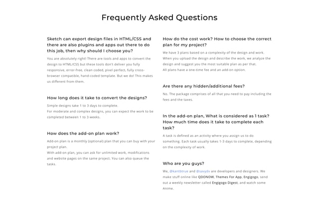 DesignThingy FAQ Grid Preview