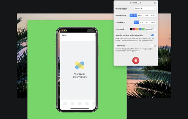 Overframe Screenshots Section