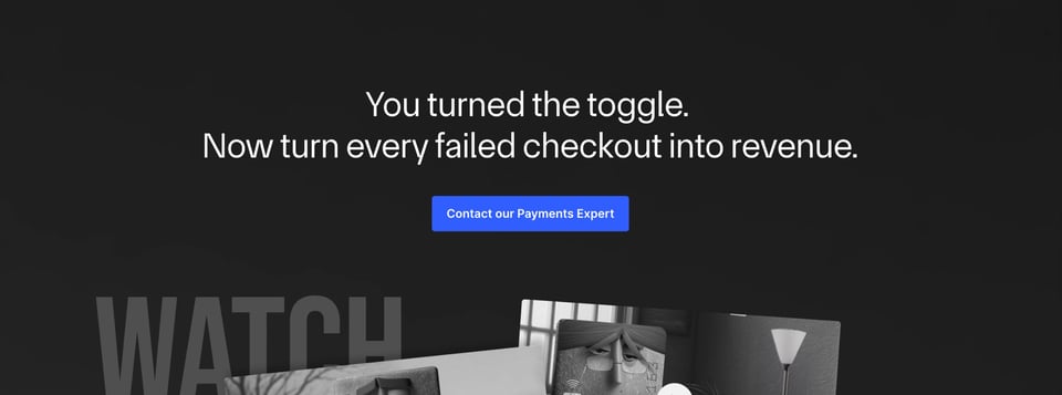 Call-To-Action Footer section on Razorpay Card Stack section design