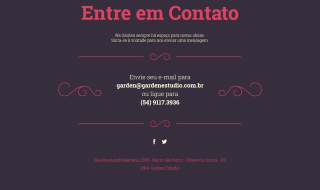 Garden Estúdio Big Footer Preview