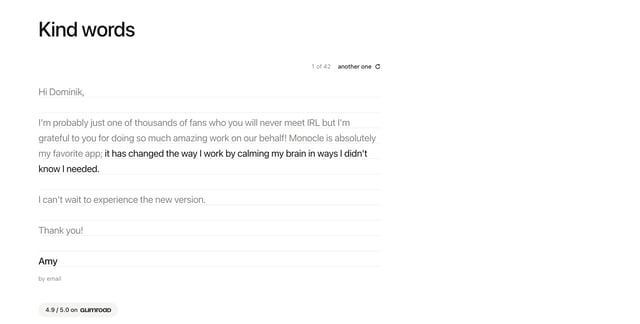 Testimonial Slider section