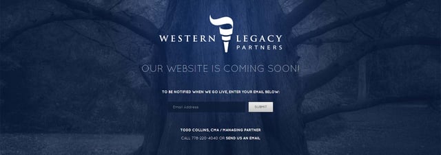 Western Legacy Partners Lead Capture Preview
