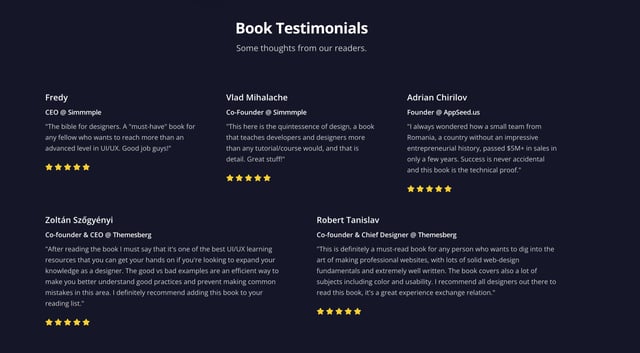 Fundamentals of Creating a Great UI/UX Testimonials Preview