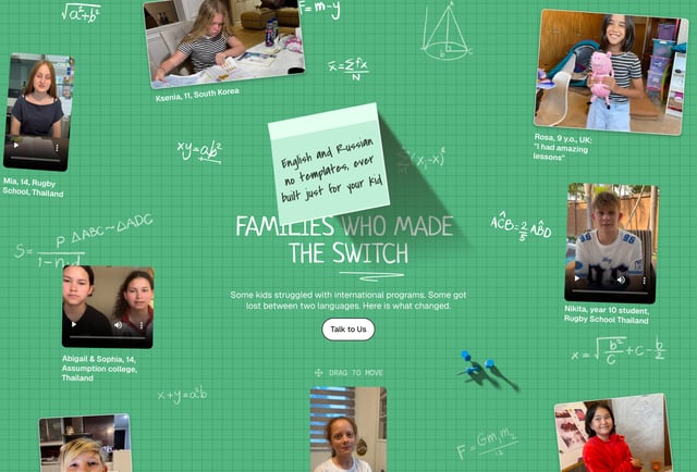 Root Square Testimonials Grid Preview