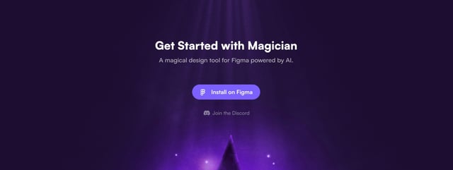 Magician for Figma Call-To-Action Preview
