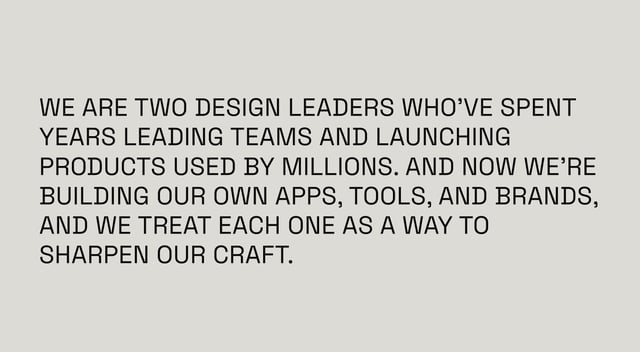 Ouro Labs About Preview