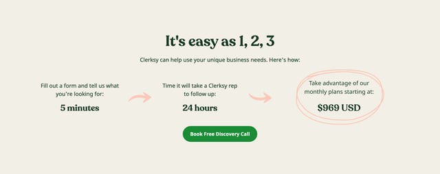 Clerksy How It Works Preview