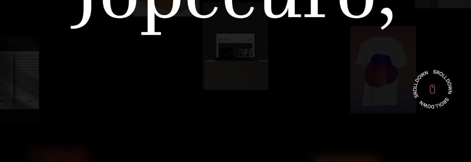 Scroll Hint section on Jopecuro section design