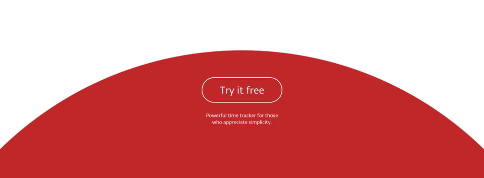Call-To-Action Footer section on Pulse.red section design