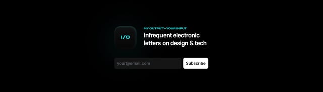 Glyphs by Traf Newsletter Preview