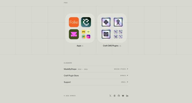 Portfolio section