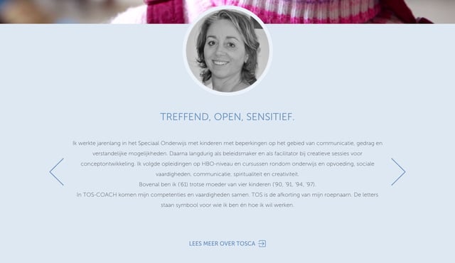 TOS-COACH Testimonial Slider Preview