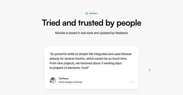 Module v2 Testimonial Slider Preview