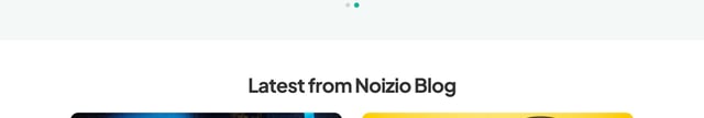 Noizio Footer Preview