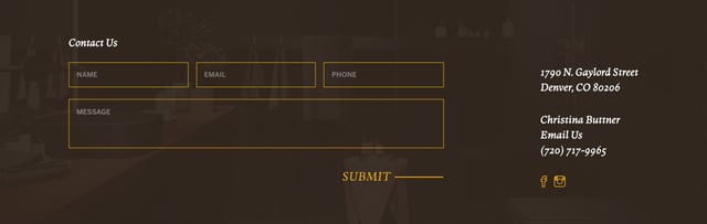 The Victor Contact Form Preview