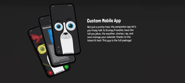 Grumpy Frenchie Device Mockup Preview