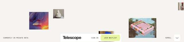 Telescope Call-To-Action Hero Preview