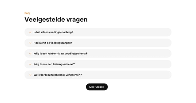 Cox Coaching FAQ Accordion Preview