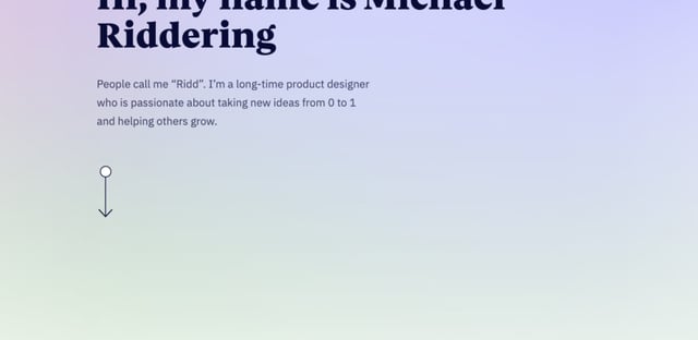 Michael Riddering Scroll Hint Preview