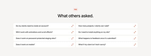 Annot FAQ Accordion Section