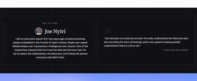 Thayon Testimonials Preview